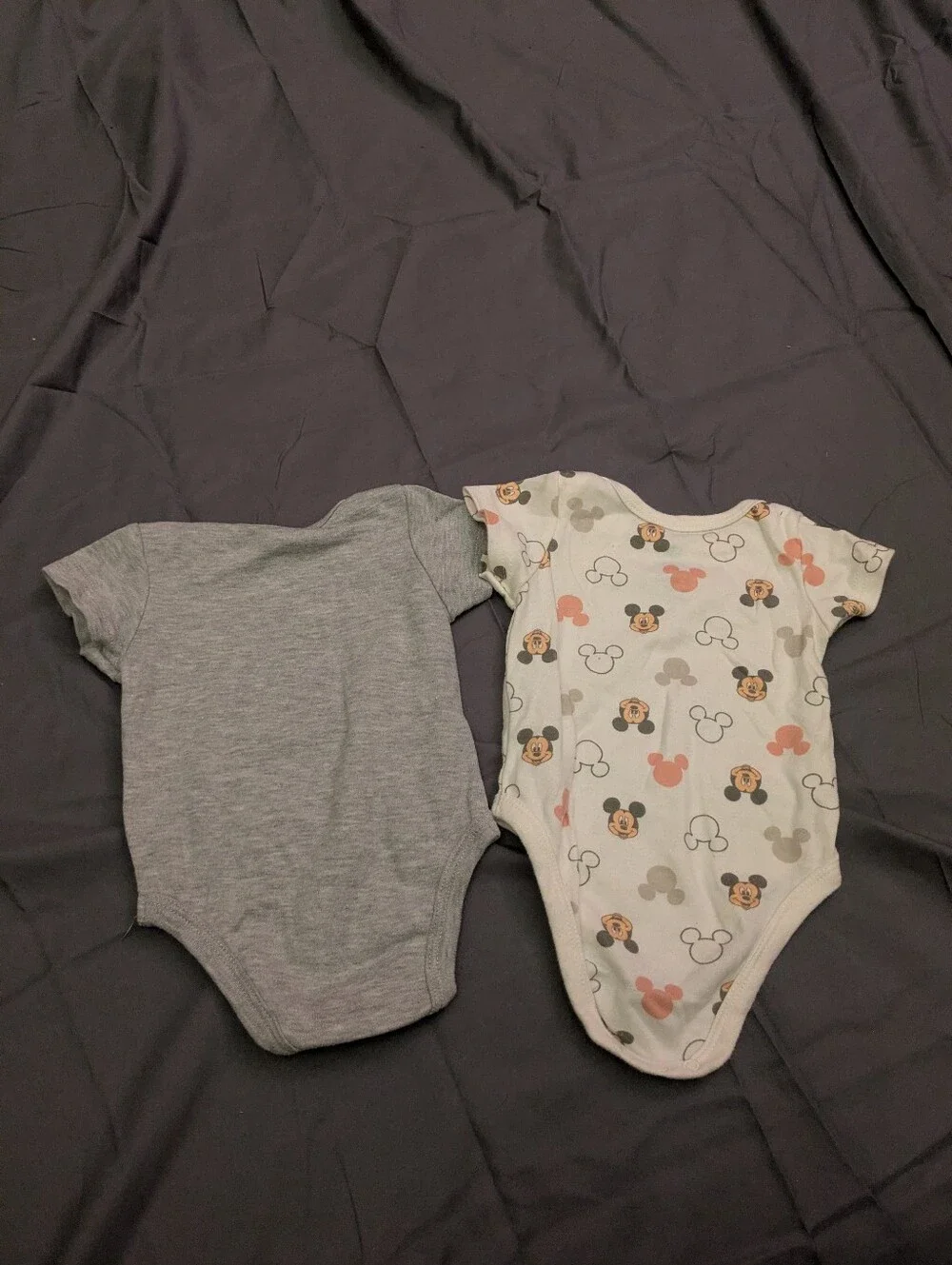 disney onesies - size 6-9 months